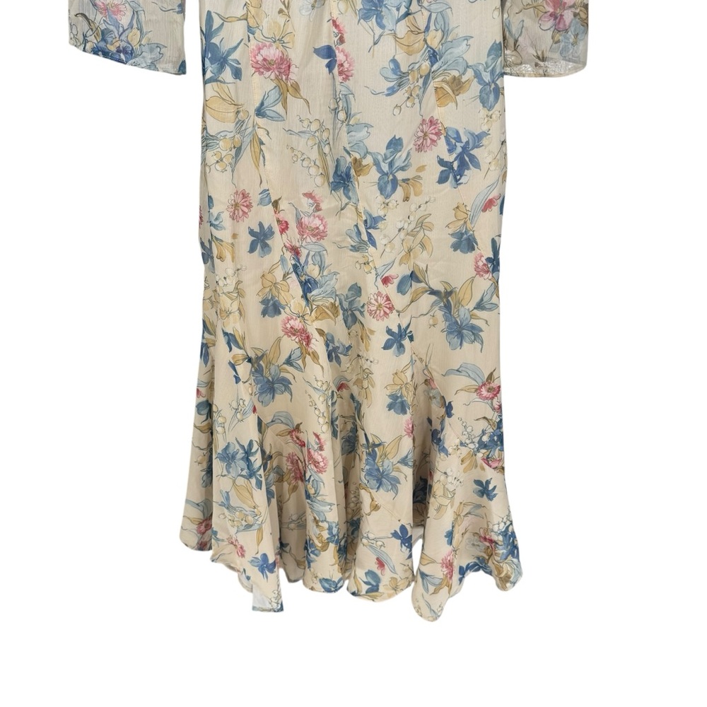 Tuckernuck NEW Lilly of the Valley Matching Set Blouse and Maxi Skirt Size XS - Picture 8 of 9